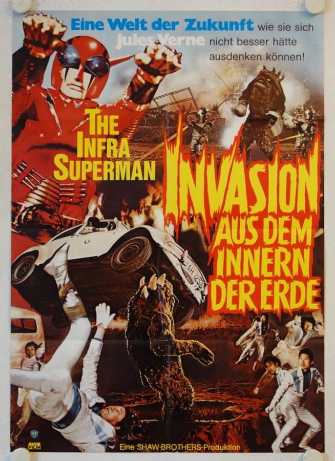 Invasion aus dem Innern der Erde originales deutsches Filmplakat